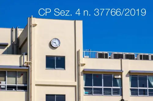 Cassazione Penale Sez. 4 del 12 settembre 2019 n. 37766 Cassazione Penale Sez. 4 del 12 settembre 2019 n. 37766